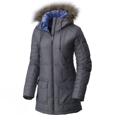 Chaquetas Columbia Della Fall Mid Mujer Gris Oscuro - Chile GHI716382